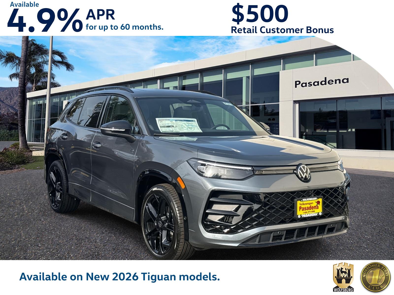 2026 Volkswagen Tiguan SE R-LINE BLACK's photo