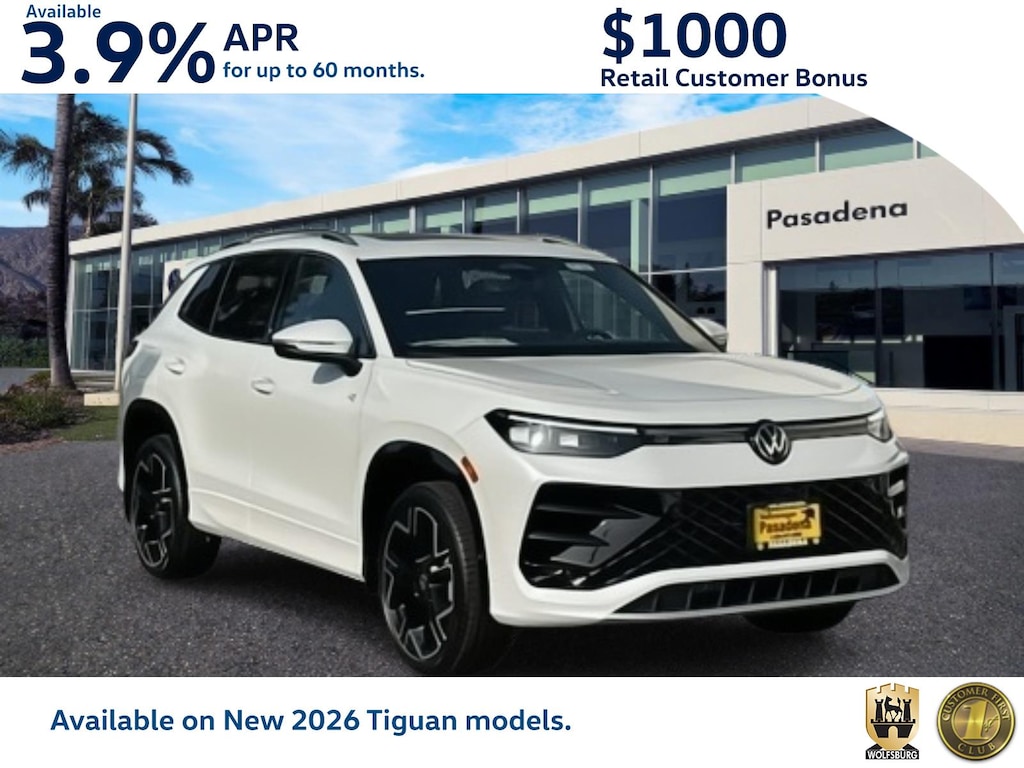 New 2026 Volkswagen Tiguan 2.0T SEL R-Line Turbo Sport Utility