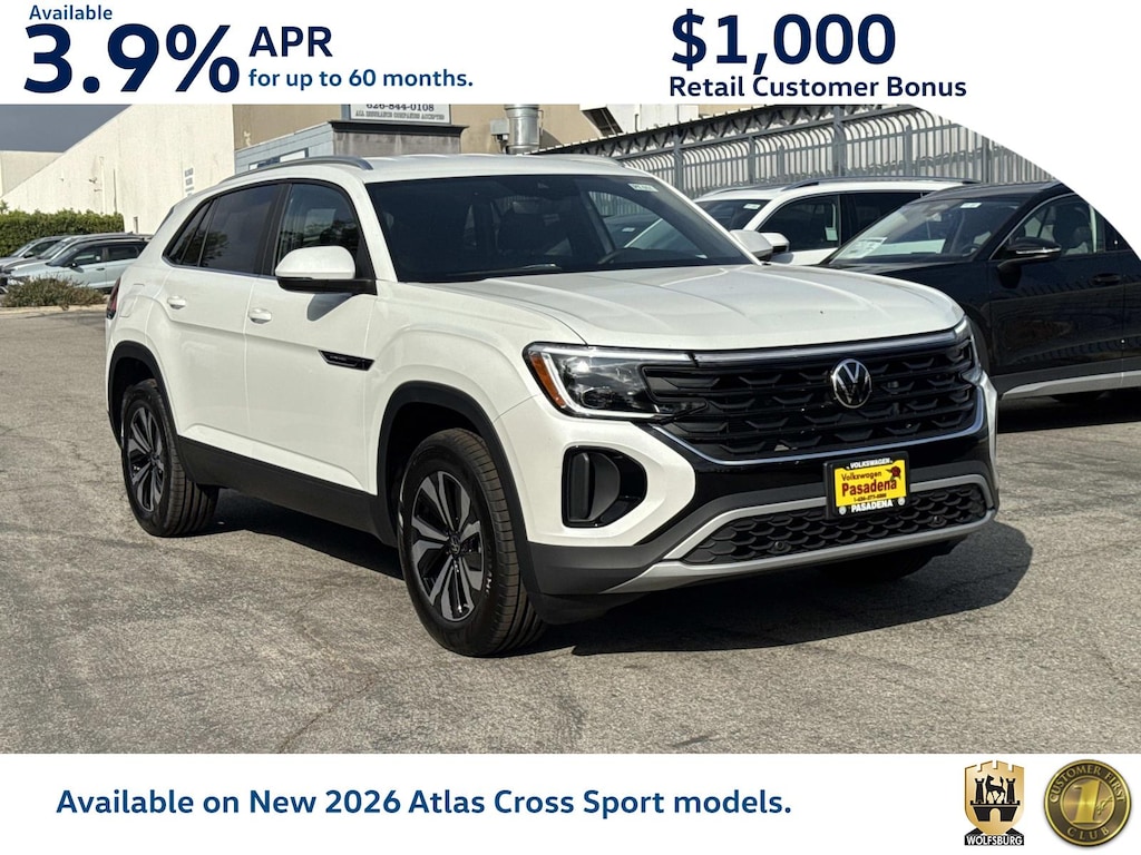 New 2026 Volkswagen Atlas Cross Sport 2.0T SE FWD Sport Utility
