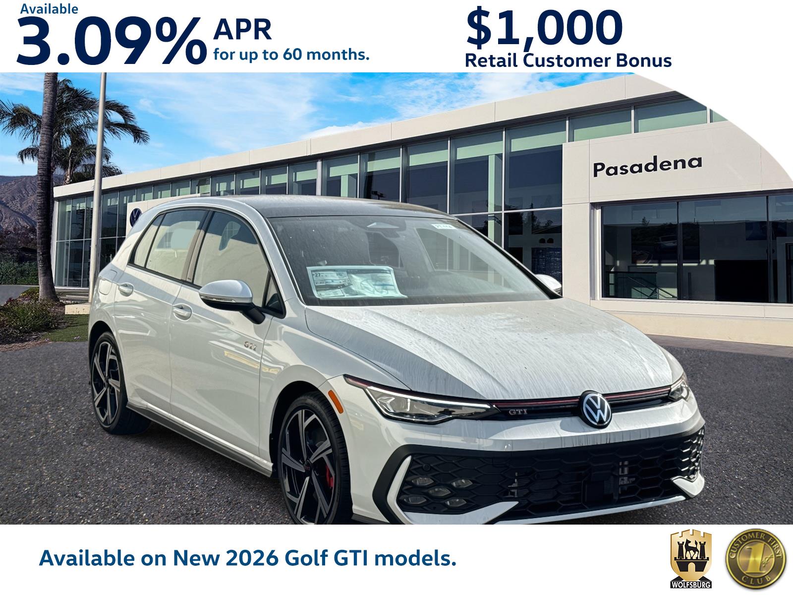 2026 Volkswagen Golf GTI SE Car Photo 1