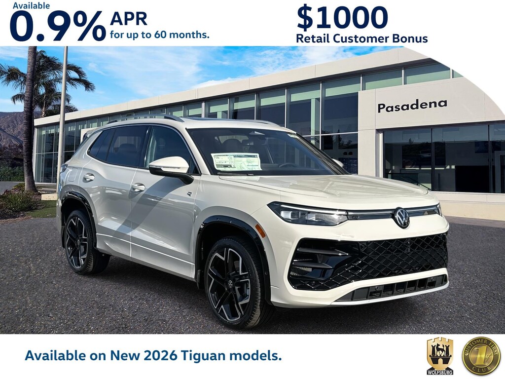New 2026 Volkswagen Tiguan 2.0T SEL R-Line Turbo Sport Utility