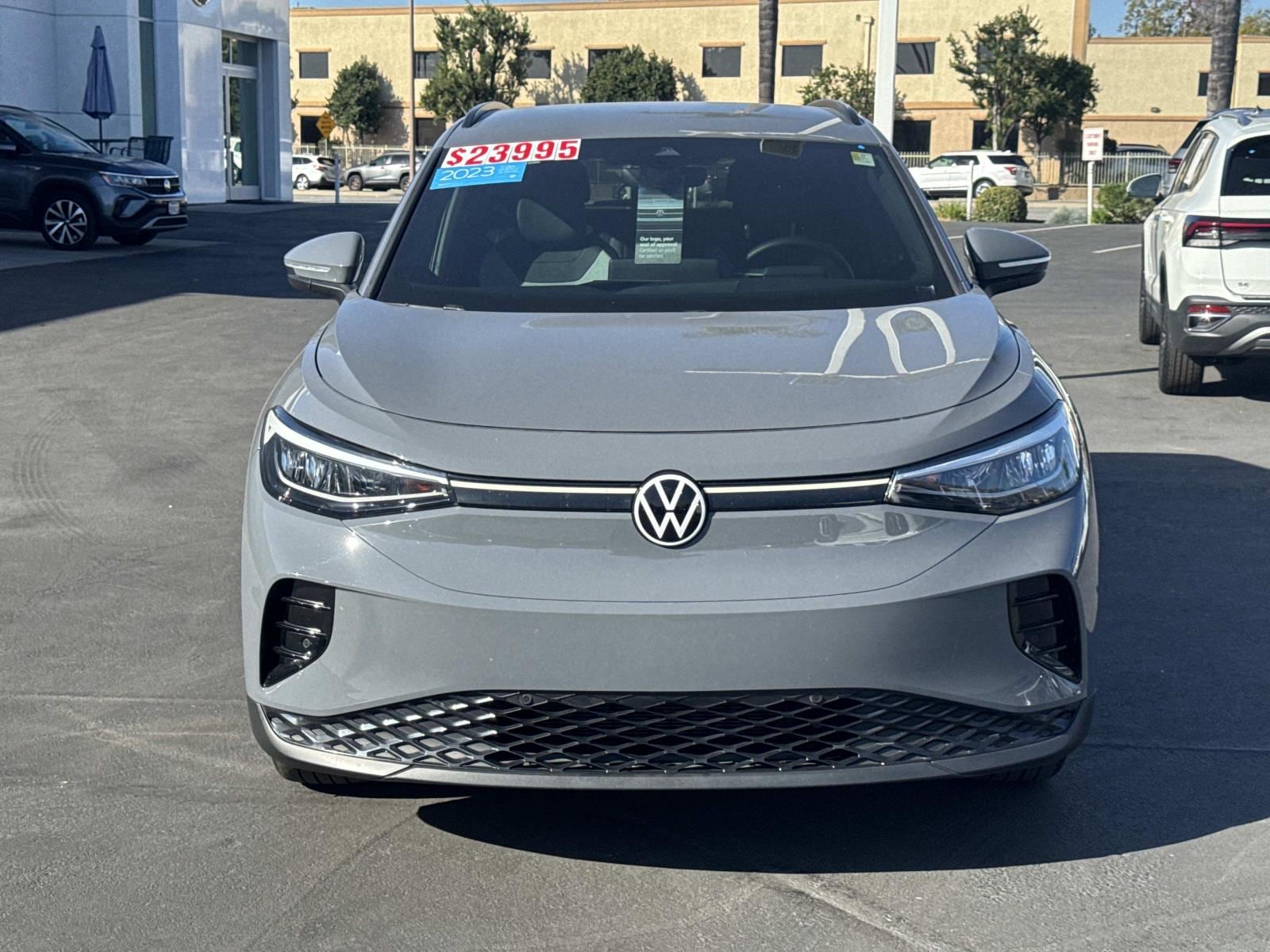 Used 2023 Volkswagen ID.4 PRO with VIN 1V2CMPE89PC019453 for sale in Pasadena, CA