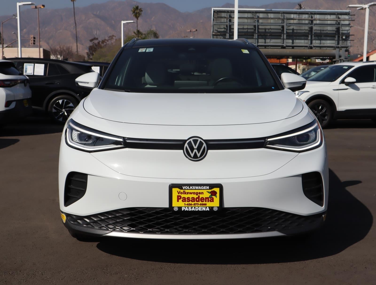 Certified 2021 Volkswagen ID.4 PRO S with VIN WVGKMPE24MP062686 for sale in Pasadena, CA