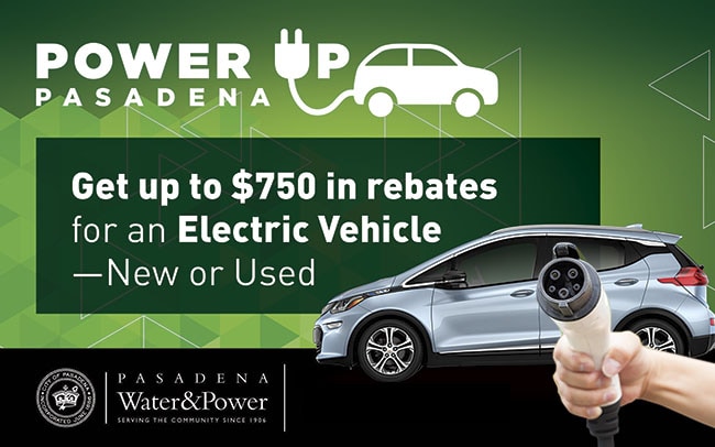 Pasadena Electric Vehicle Rebate
