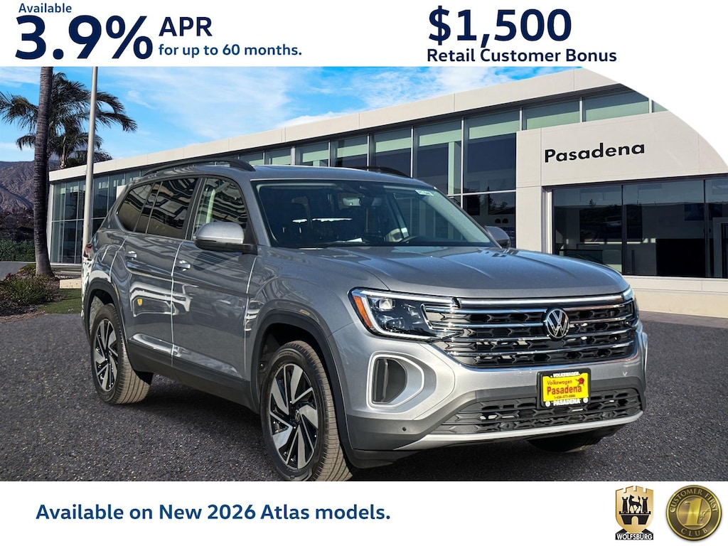 New 2026 Volkswagen Atlas 2.0T SE w/Technology Sport Utility
