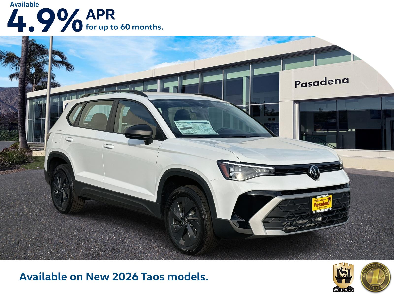 2026 Volkswagen Taos S's photo