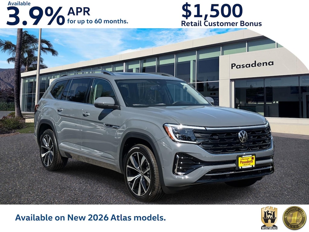 New 2026 Volkswagen Atlas 2.0T SEL Premium R-Line Sport Utility