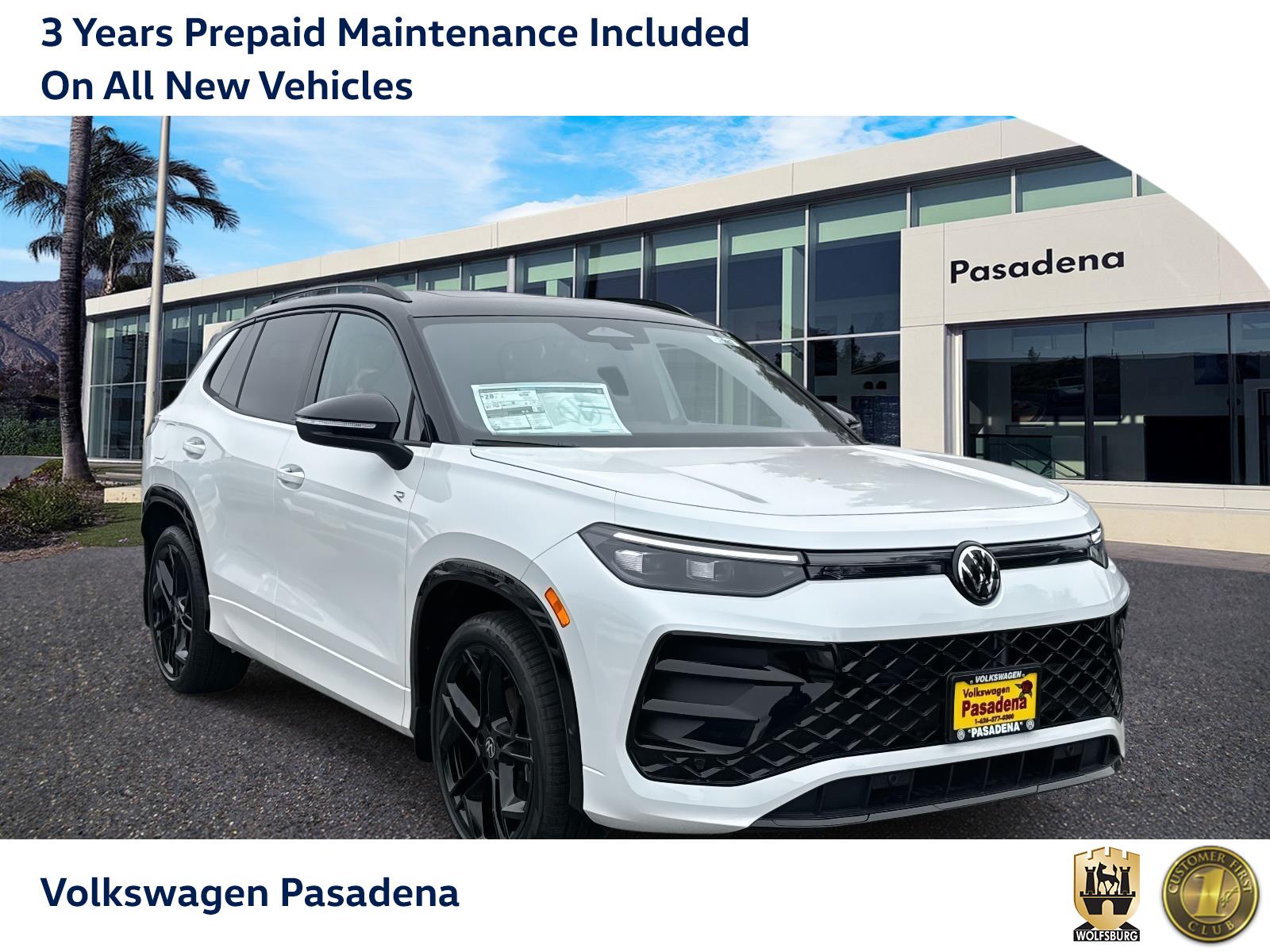 2026 Volkswagen Tiguan 2.0T SE R-Line Black