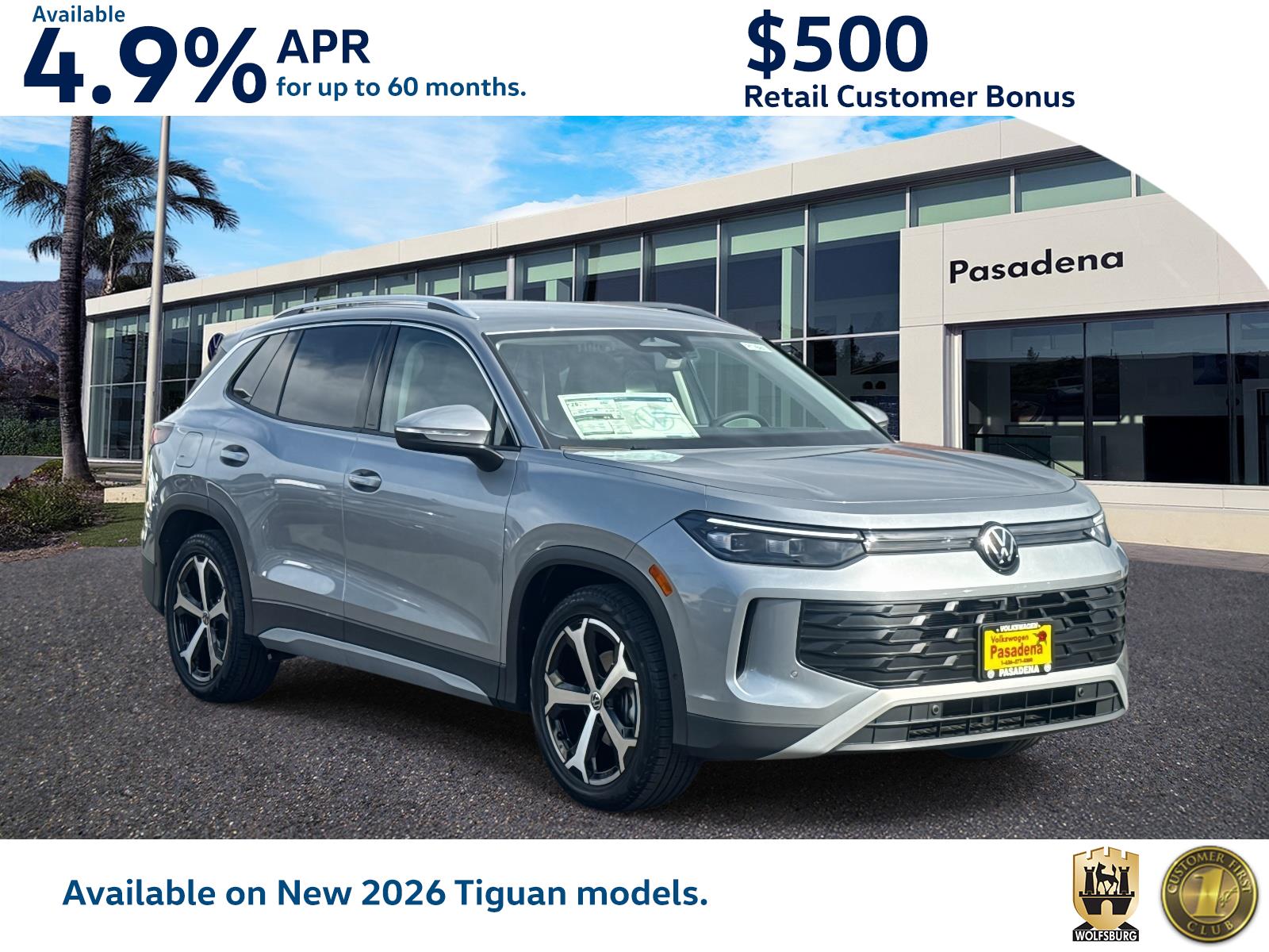 2026 Volkswagen Tiguan SE's photo