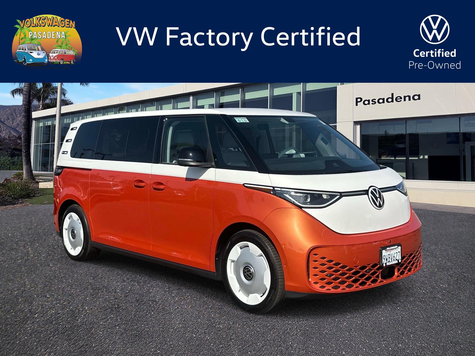 Certified 2025 Volkswagen ID. Buzz 1st Edition with VIN WVG5WVEB8SH024431 for sale in Pasadena, CA