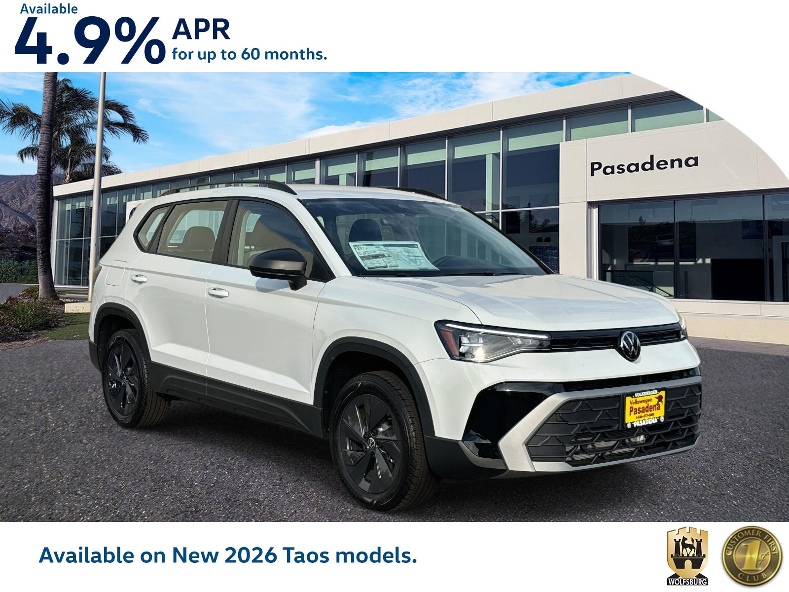 2026 Volkswagen Taos S's photo