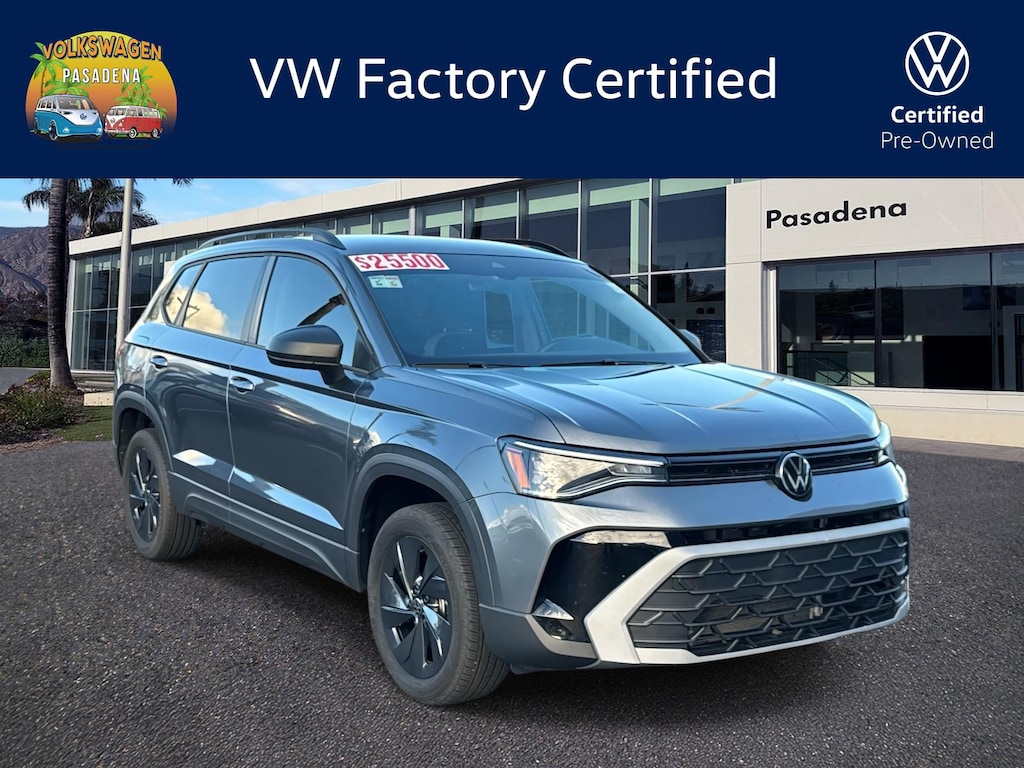 Certified 2025 Volkswagen Taos 1.5T S Sport Utility