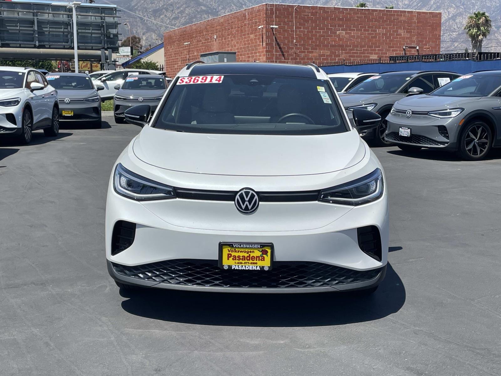 Certified 2025 Volkswagen ID.4 PRO S with VIN 1V2VRPE87SC013640 for sale in Pasadena, CA