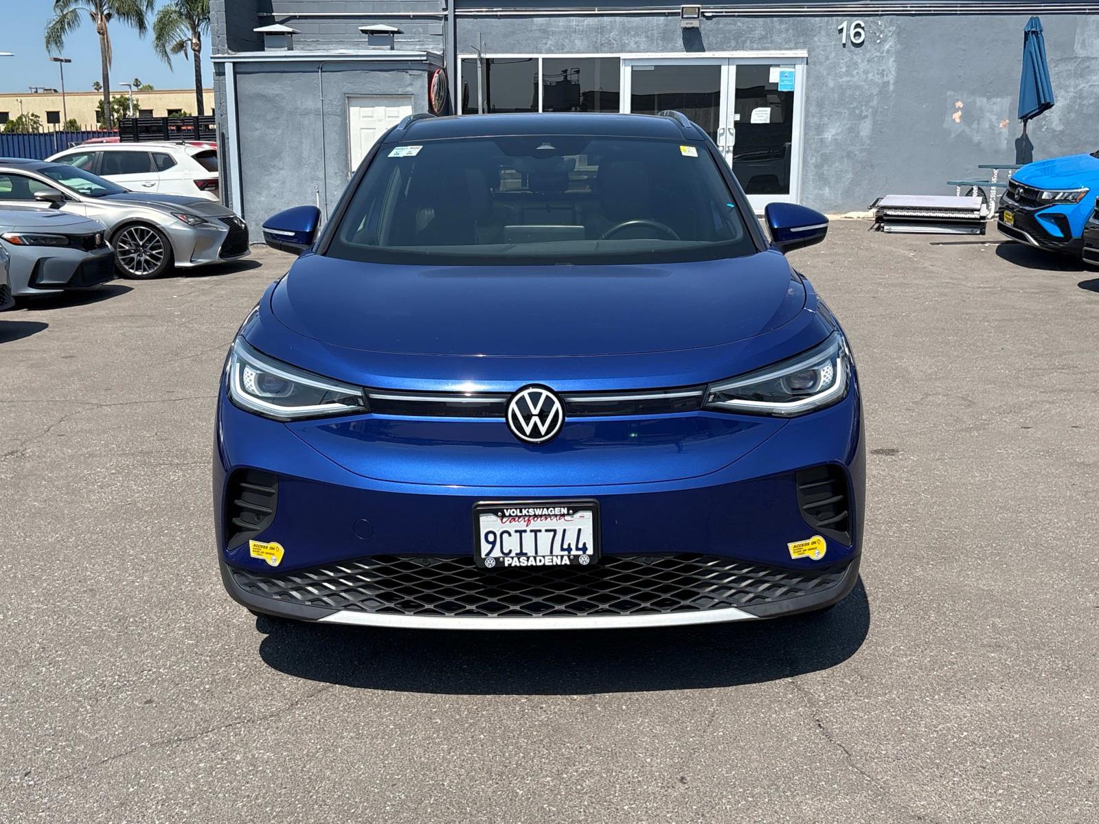 Certified 2022 Volkswagen ID.4 PRO S with VIN WVGKMPE25NP036454 for sale in Pasadena, CA
