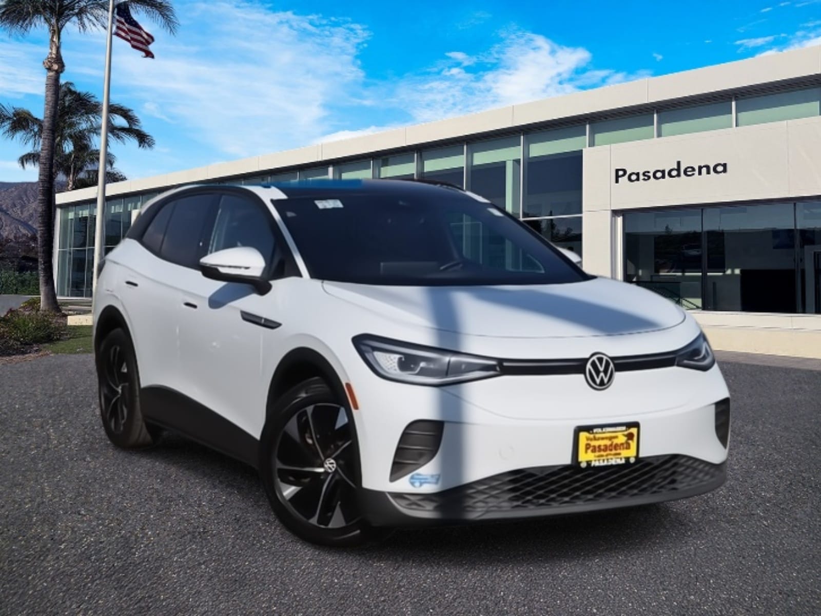 Used 2021 Volkswagen ID.4 PRO S with VIN WVGTMPE24MP041924 for sale in Pasadena, CA