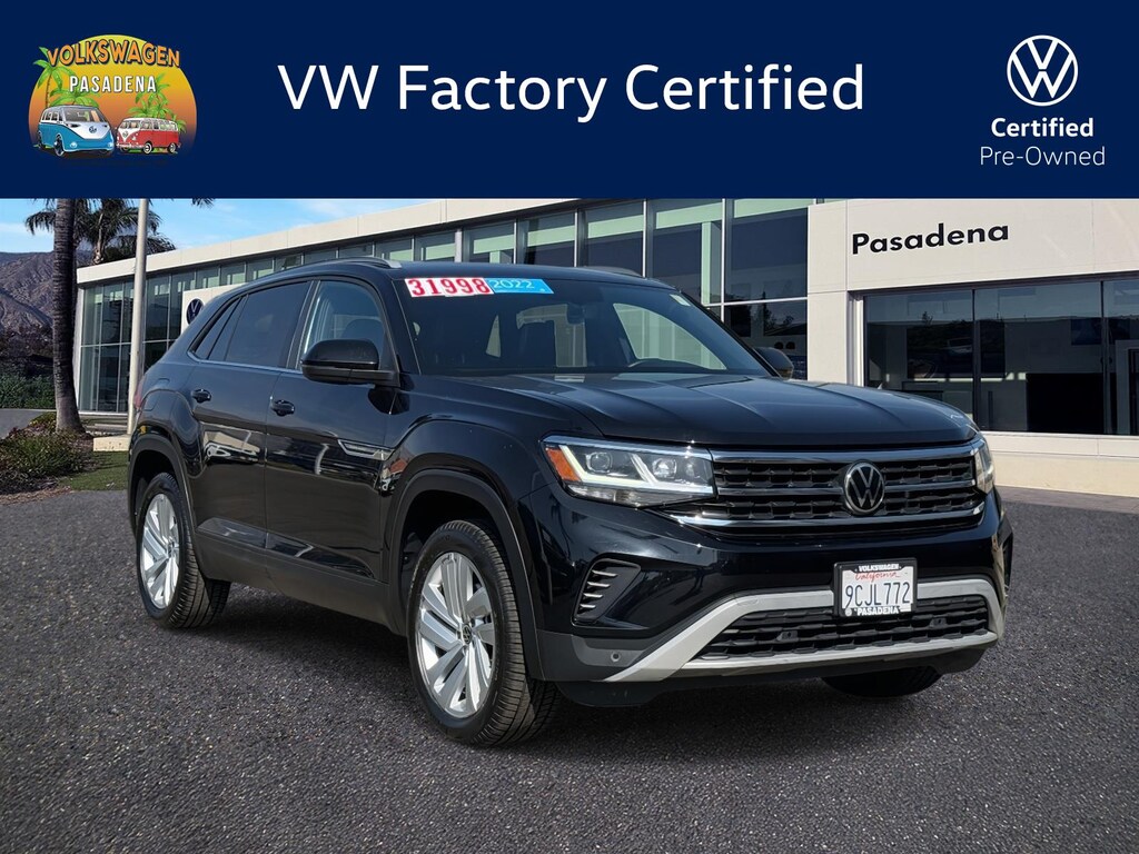 Certified 2022 Volkswagen Atlas Cross Sport 3.6L V6 SE w/Technology Sport Utility