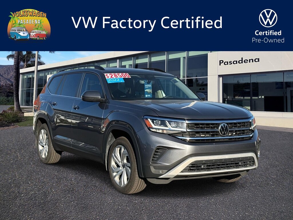 Certified 2022 Volkswagen Atlas 3.6L V6 SE w/Technology Sport Utility