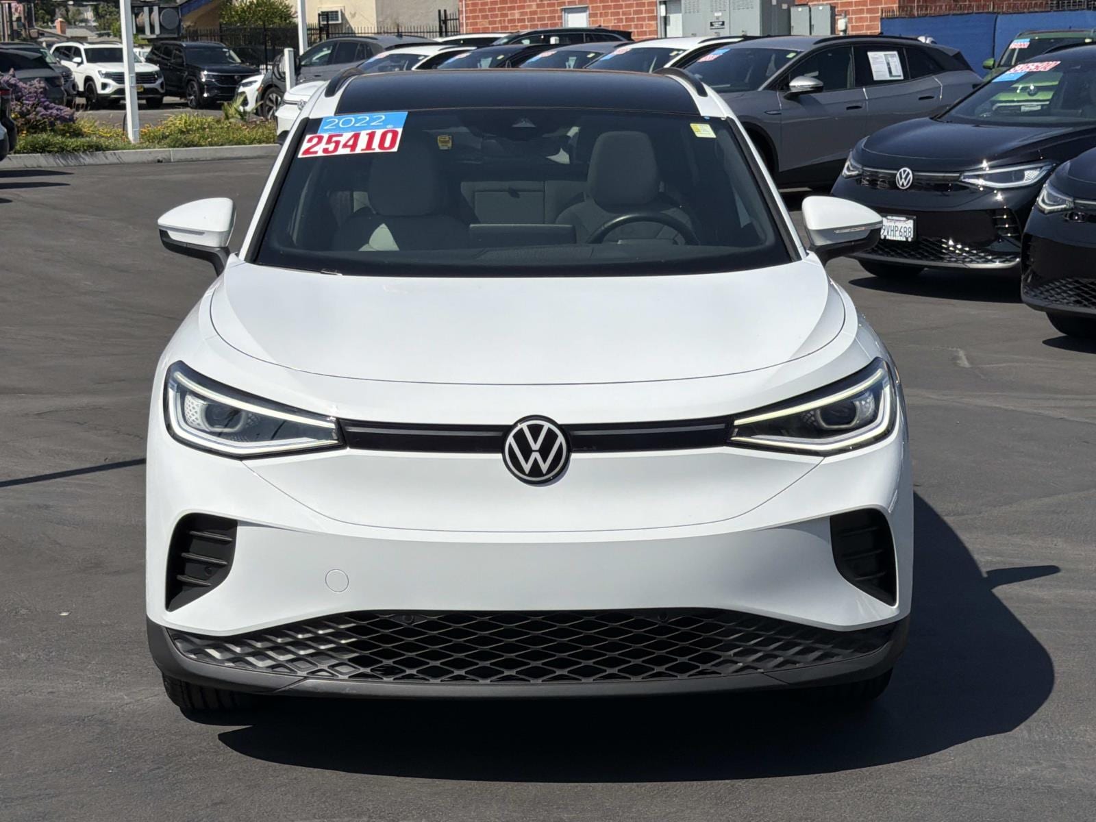 Certified 2022 Volkswagen ID.4 PRO S with VIN WVGTMPE23NP074043 for sale in Pasadena, CA