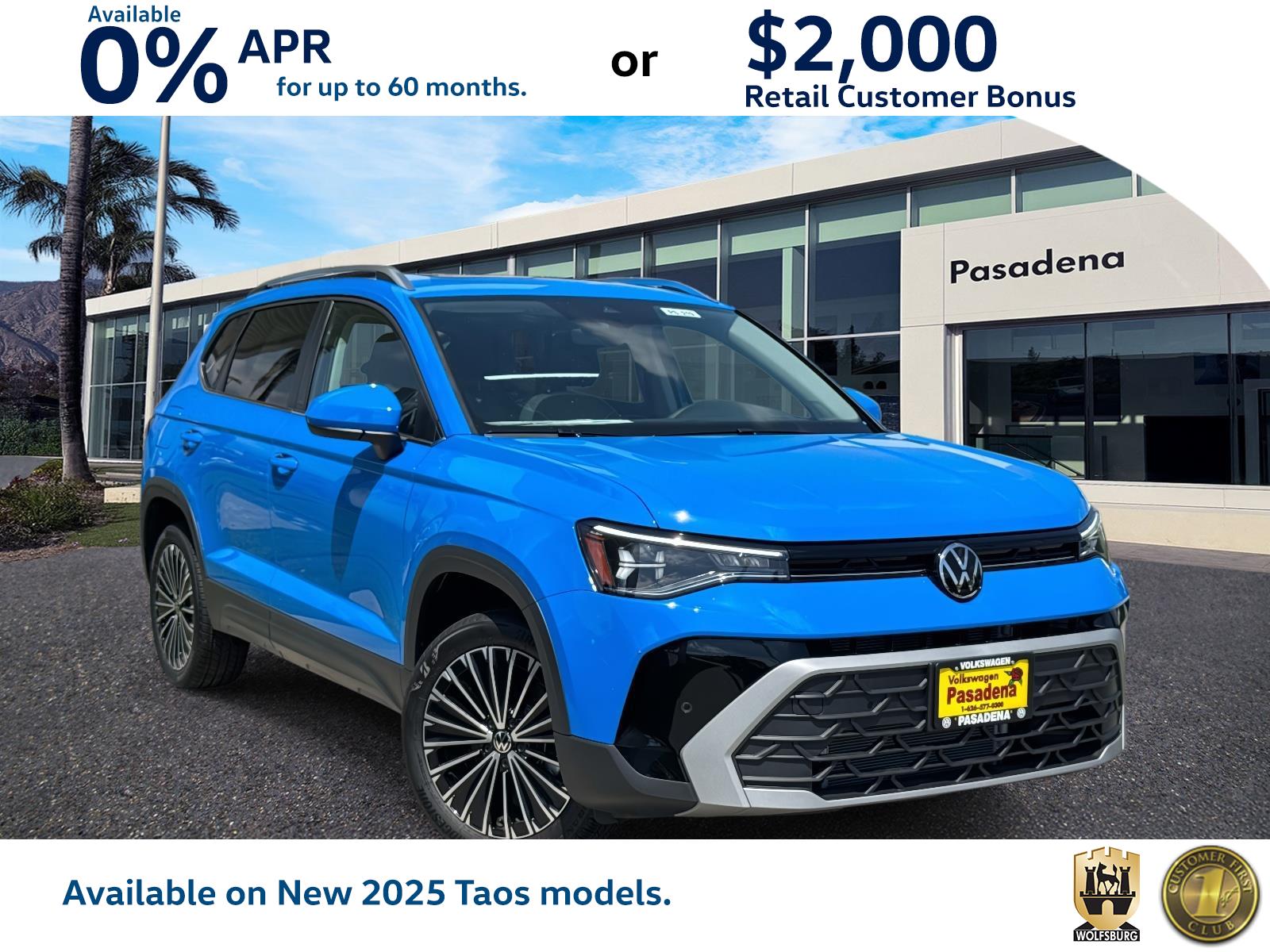 2025 Volkswagen Taos SE's photo