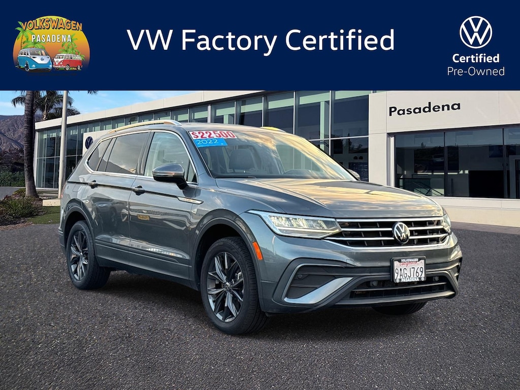 Certified 2022 Volkswagen Tiguan 2.0T SE Sport Utility