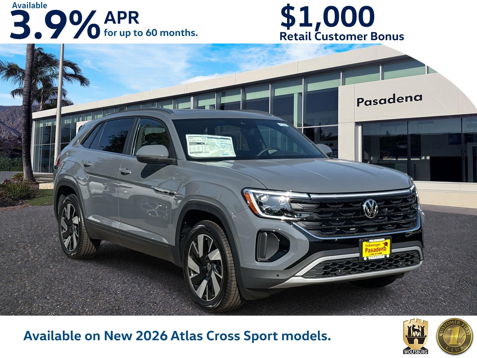 2026 Volkswagen Atlas Cross Sport SE w/Tech's photo