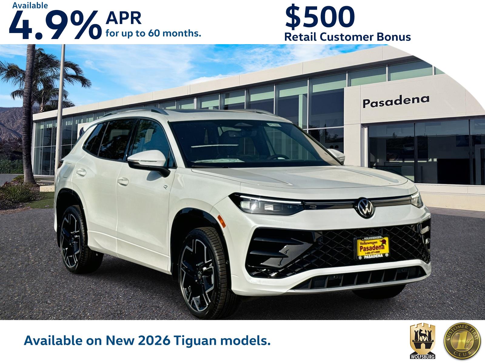 2026 Volkswagen Tiguan SEL R-LINE TURBO's photo