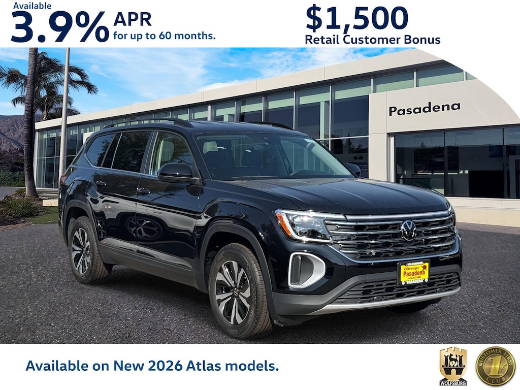 New 2026 Volkswagen Atlas 2.0T SE FWD Sport Utility