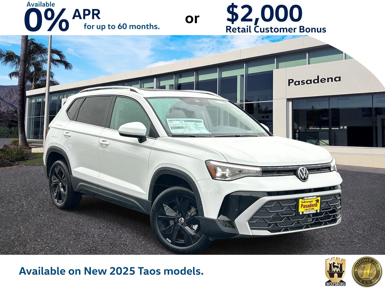 2025 Volkswagen Taos SE's photo