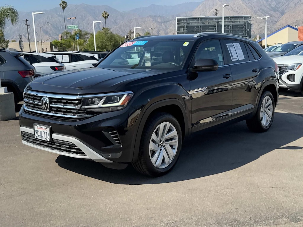 Certified 2022 Volkswagen Atlas Cross Sport 3.6L V6 SE w/Technology Sport Utility