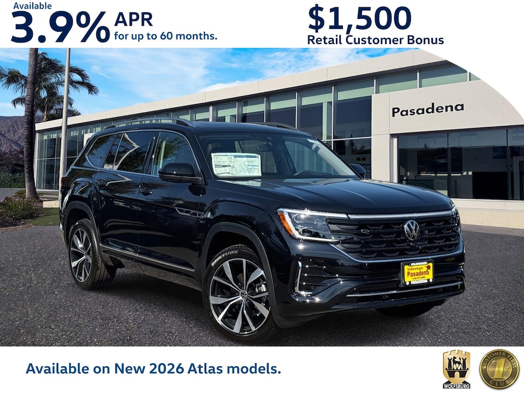New 2026 Volkswagen Atlas 2.0T SEL Premium R-Line 4MOTION Sport Utility