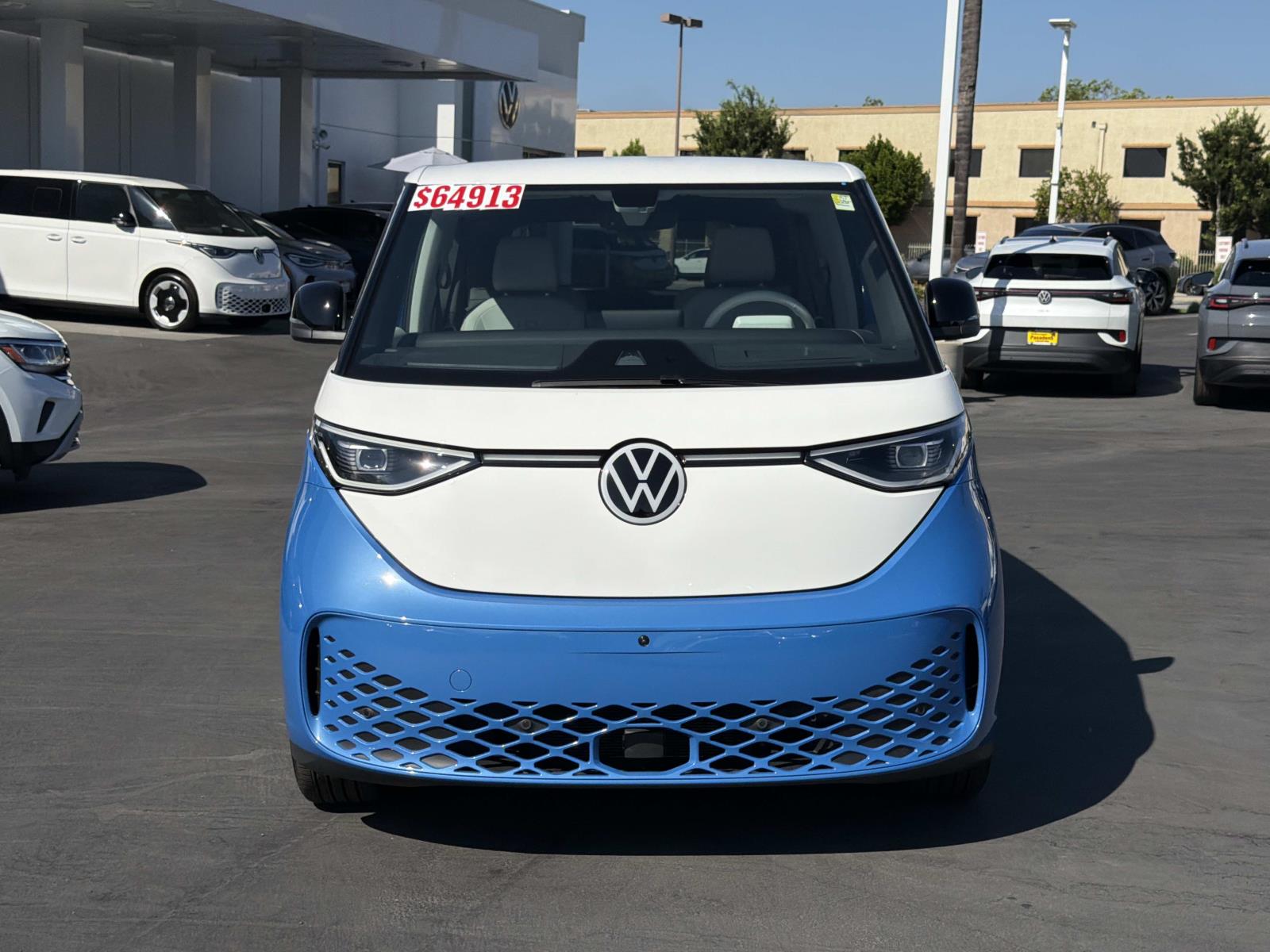 Certified 2025 Volkswagen ID. Buzz PRO S PLus with VIN WVGNYVEB1SH042635 for sale in Pasadena, CA