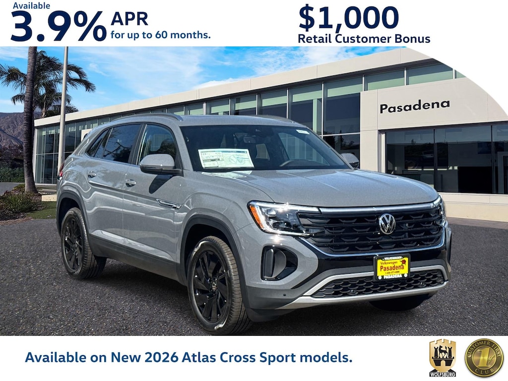 New 2026 Volkswagen Atlas Cross Sport 2.0T SE w/Technology Sport Utility