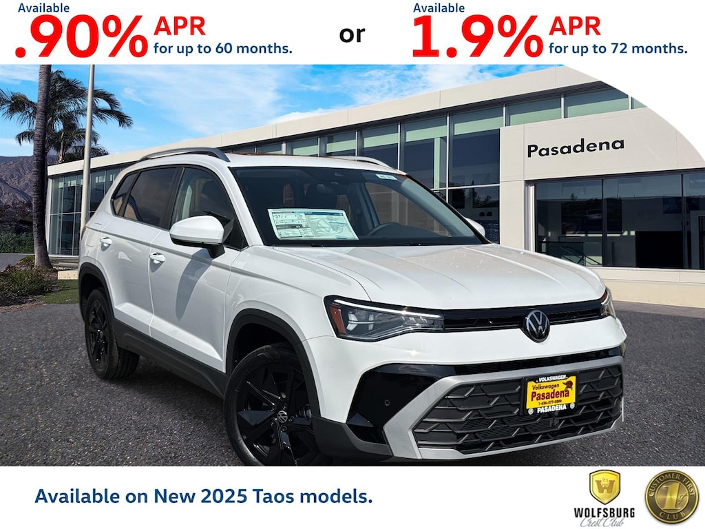 New 2025 Volkswagen Taos 1.5T SE Sport Utility