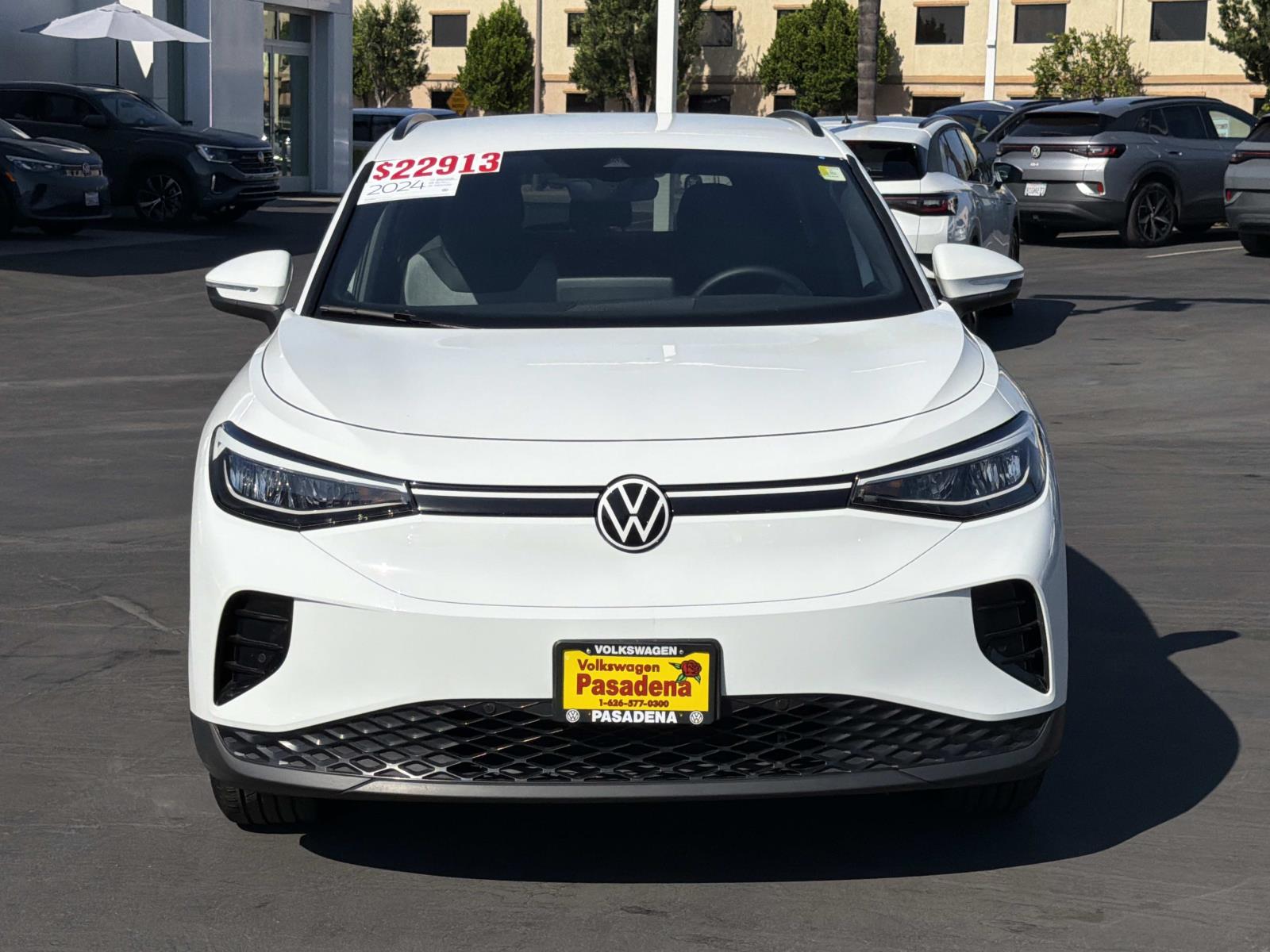 Certified 2024 Volkswagen ID.4 STANDARD with VIN 1V2BMPE89RC008998 for sale in Pasadena, CA