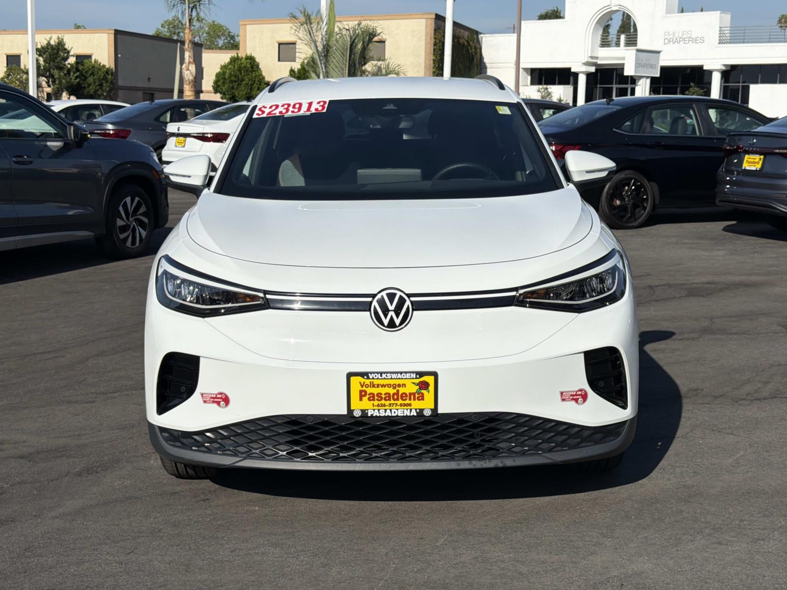 Certified 2023 Volkswagen ID.4 PRO with VIN 1V2CMPE87PC036946 for sale in Pasadena, CA