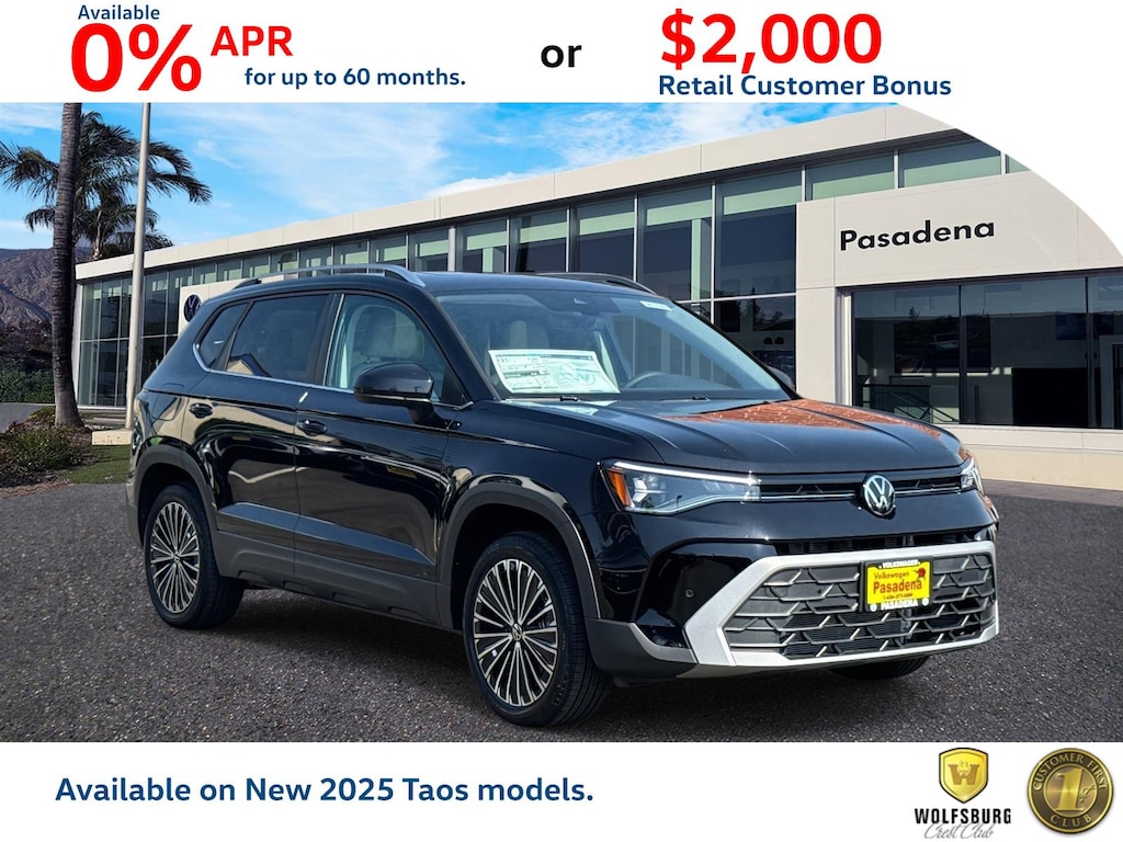 New 2025 Volkswagen Taos SE FWD Sport Utility