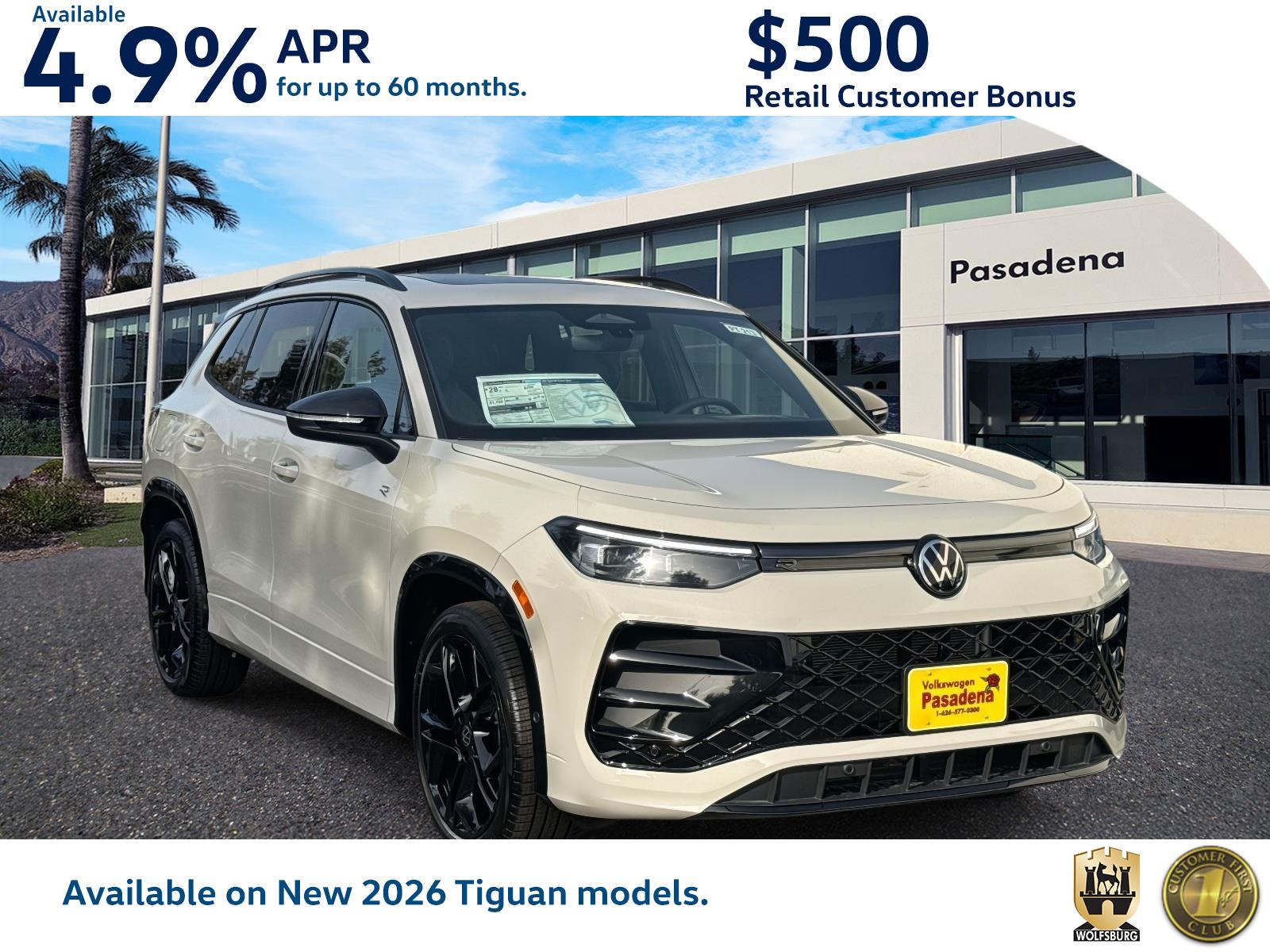 2026 Volkswagen Tiguan SE R-LINE BLACK's photo