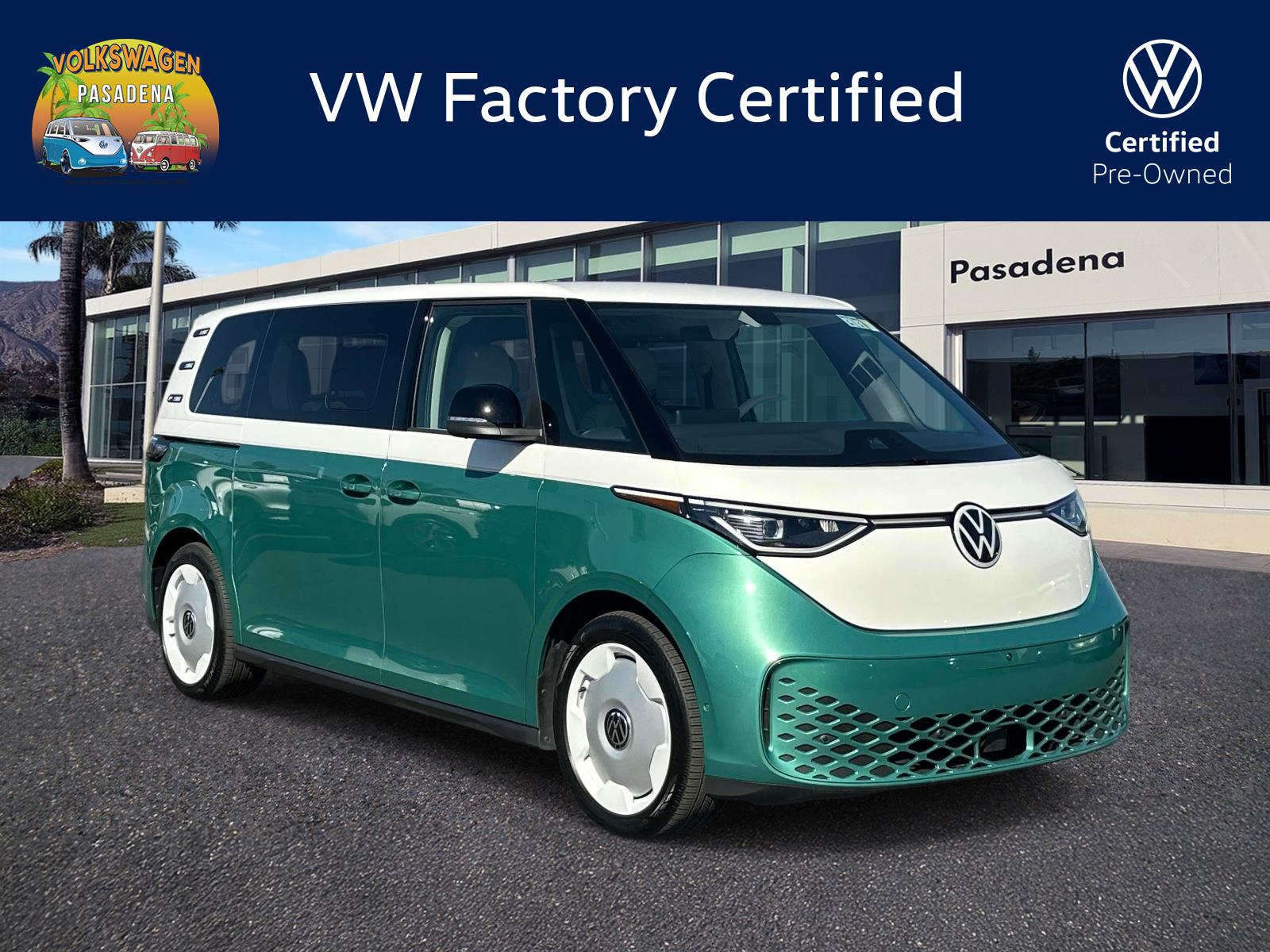 Certified 2025 Volkswagen ID. Buzz 1st Edition with VIN WVG6YVEB8SH048145 for sale in Pasadena, CA