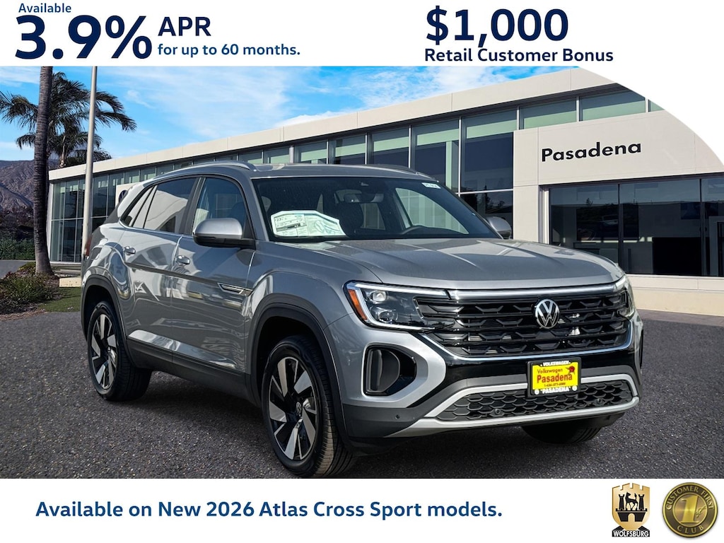 New 2026 Volkswagen Atlas Cross Sport 2.0T SE w/Technology Sport Utility