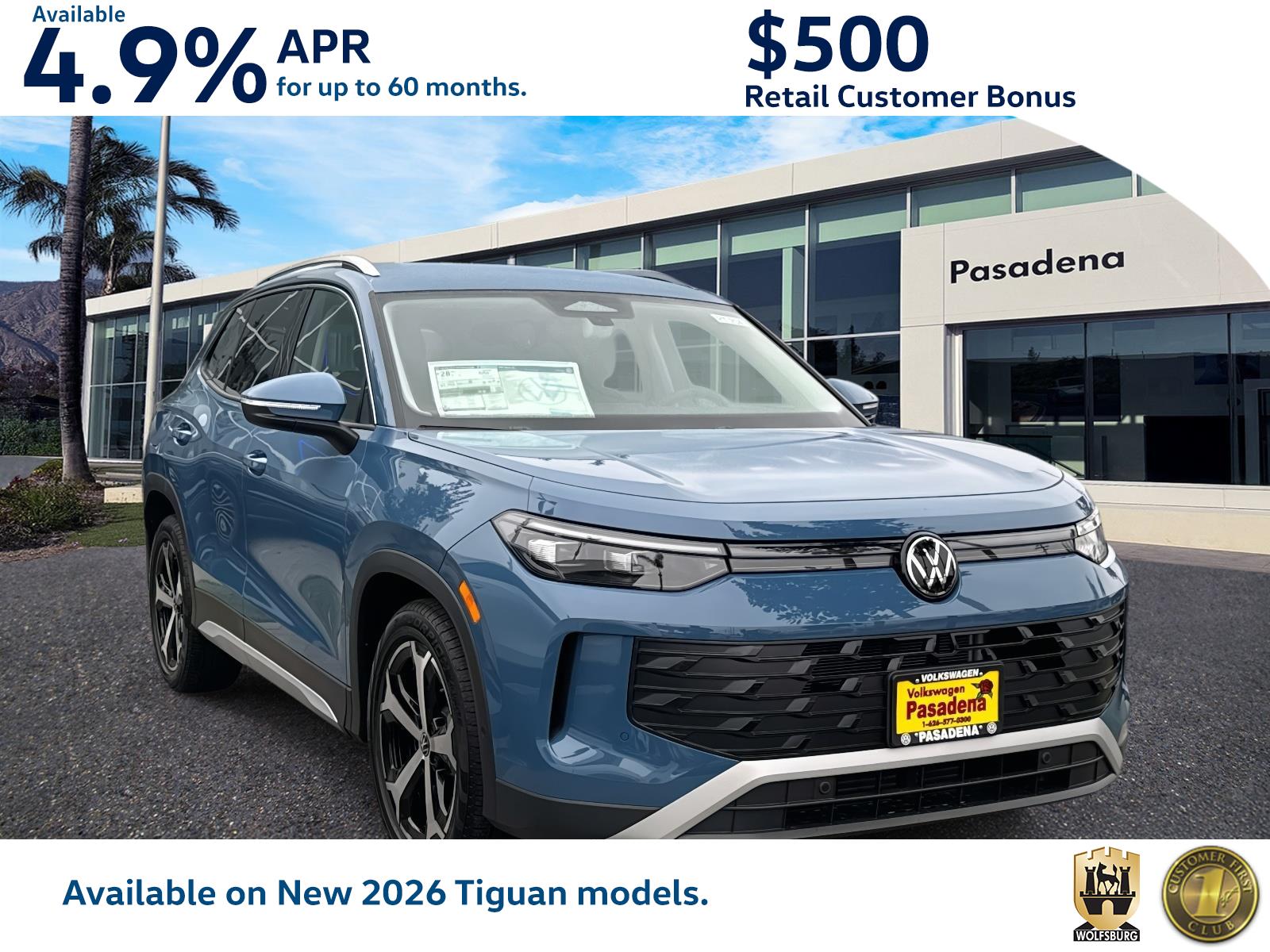 2026 Volkswagen Tiguan SE's photo