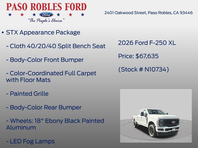 2026 Ford F-250 Super Duty XL - Photo 6