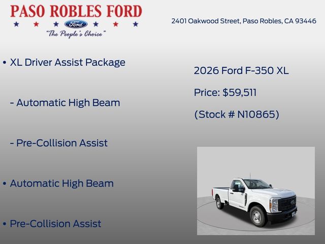 2026 Ford F-350 Super Duty XL - Photo 6