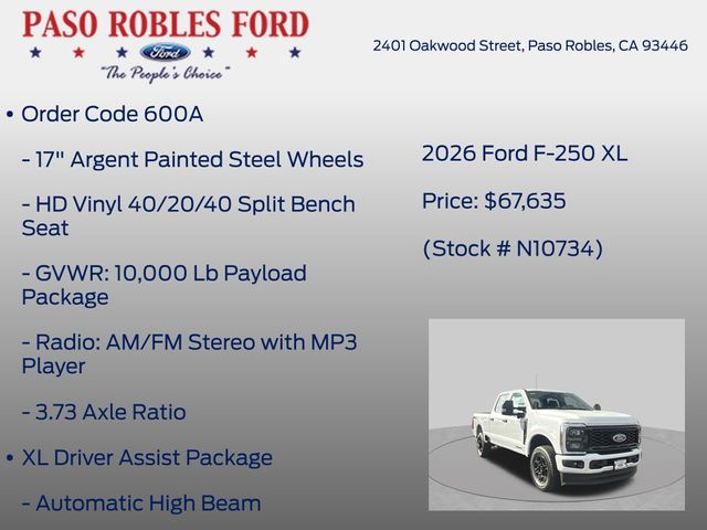 2026 Ford F-250 Super Duty XL - Photo 12