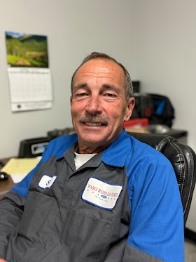 Staff member Shaun Farmer from 6ff89d6382a6