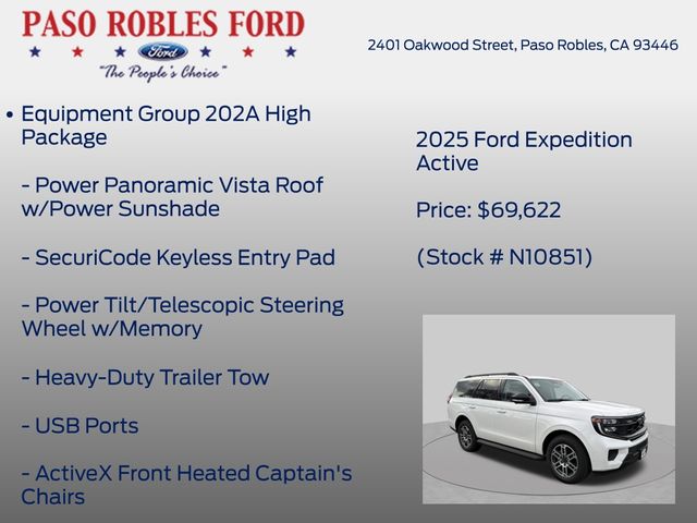 2025 Ford Expedition Active - Photo 18