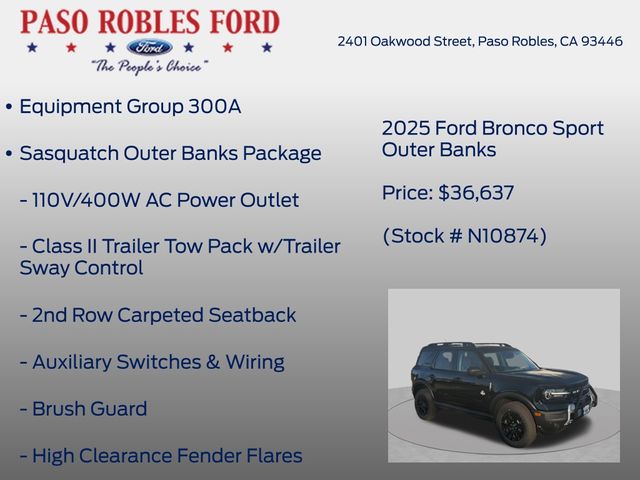 2025 Ford Bronco Sport Outer Banks - Photo 6