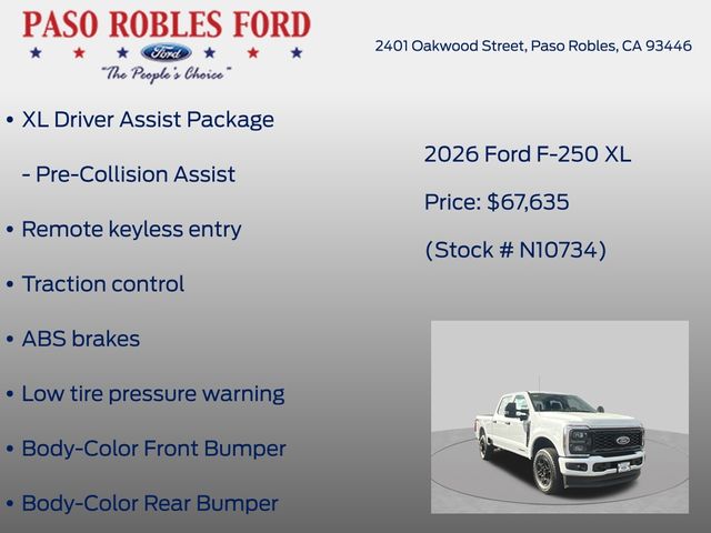 2026 Ford F-250 Super Duty XL - Photo 18