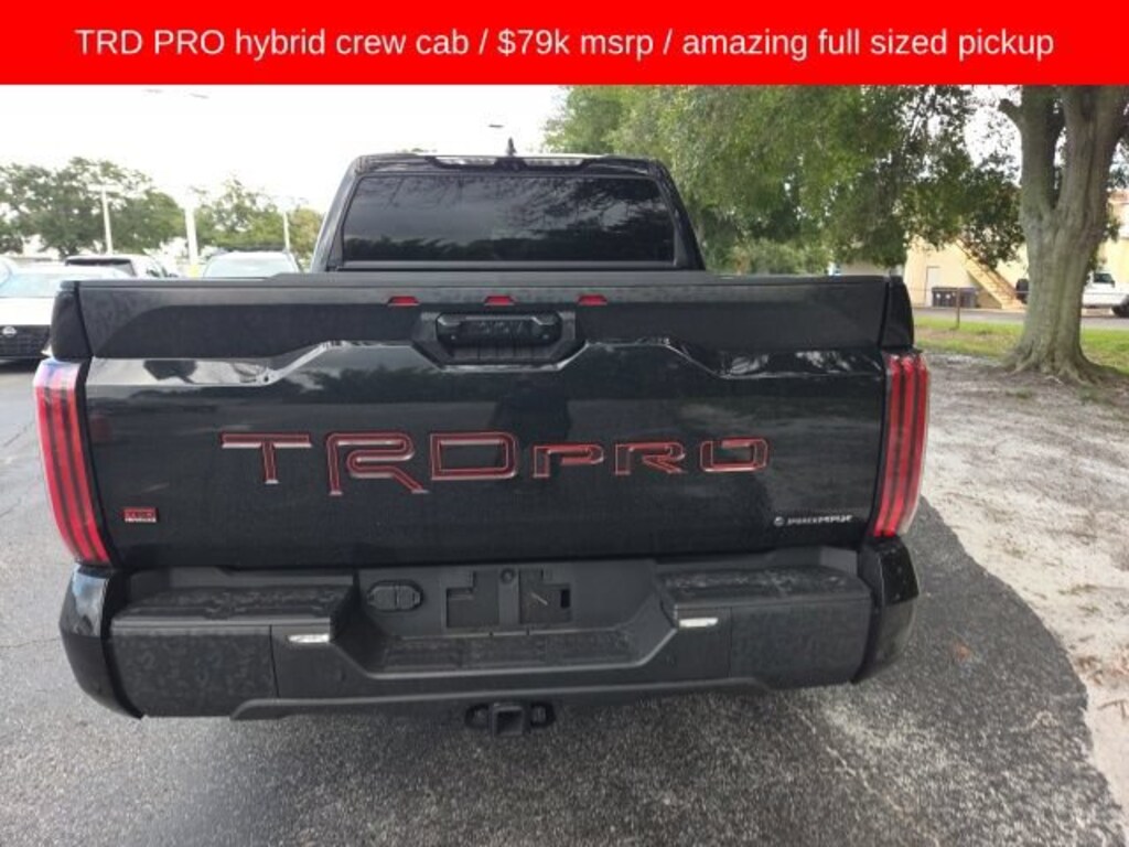 Used 2025 Toyota Tundra 4WD TRD Pro Hybrid TRD Pro Hybrid CrewMax 5.5 Bed