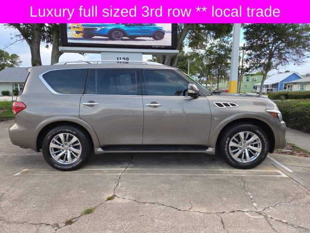 Used 2017 INFINITI QX80 Base with VIN JN8AZ2NF1H9643715 for sale in Titusville, FL