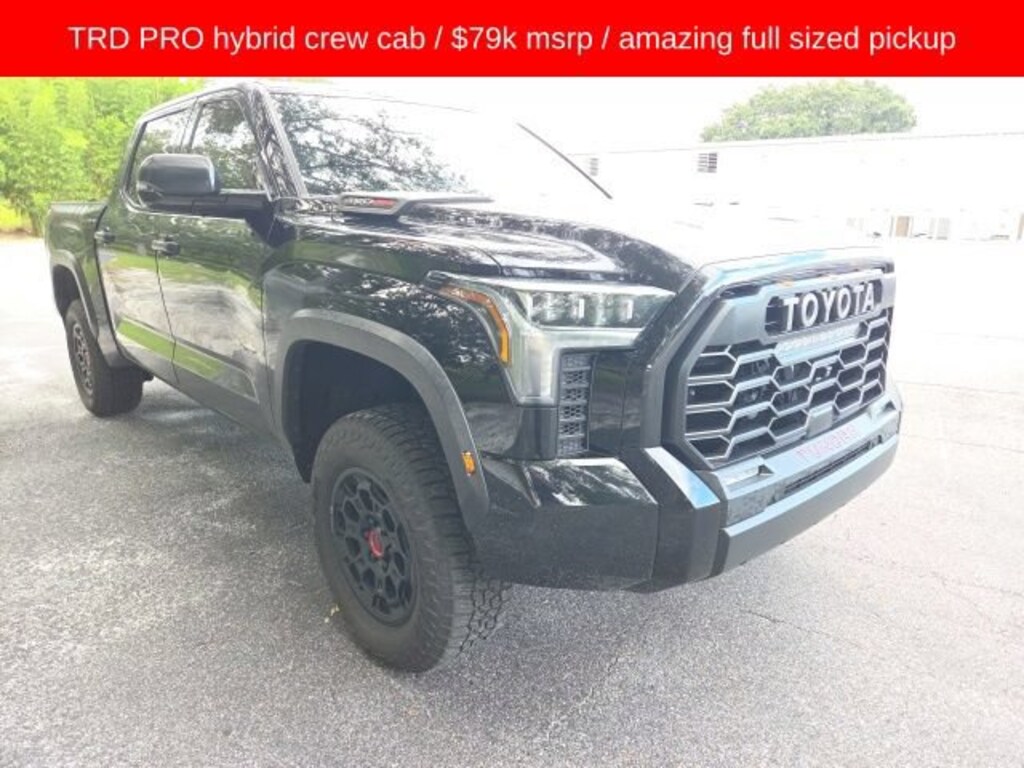 Used 2025 Toyota Tundra 4WD TRD Pro Hybrid TRD Pro Hybrid CrewMax 5.5 Bed